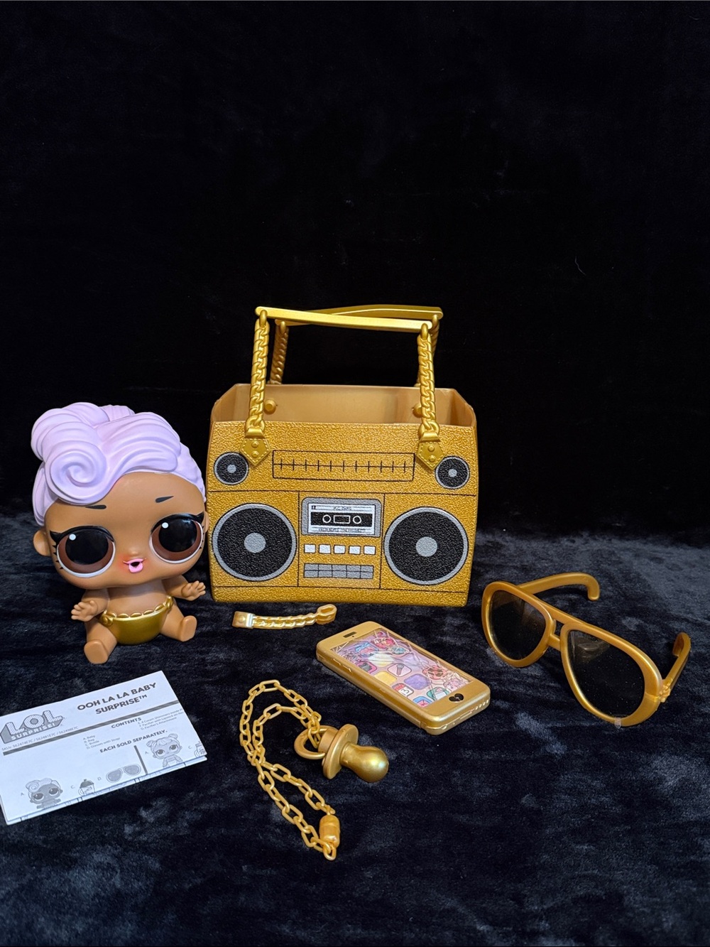 L.O.L. Surprise! Ooh La La
Baby Surprise Lil DJ Doll with Bag & Accessories